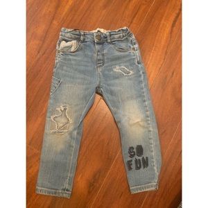 Zara toddler boy jeans